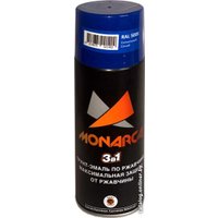 Грунт-эмаль Monarca По ржавчине 3 в 1 RAL 5005 0.52 л (сигнальный синий)