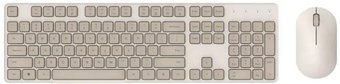 Офисный набор Xiaomi Wireless Keyboard and Mouse Set 2 WXJS02YM (бежевый)