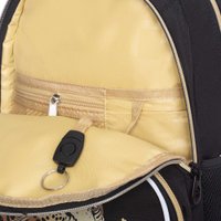 Школьный рюкзак Grizzly RG-660-4 (черный/золотой)