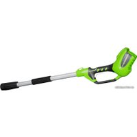 Кусторез + высоторез Greenworks G40PSH (без АКБ)