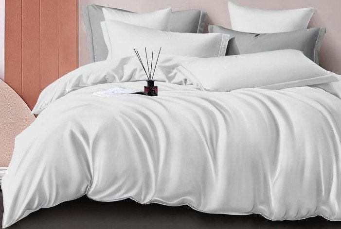 

Постельное белье Luxor № White 2.0 с европростыней (сатин)