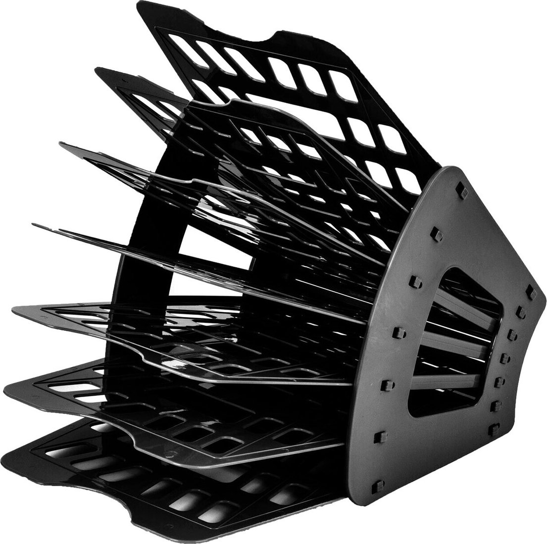

Лоток для бумаг BRAUBERG Basic 237019 (черный)