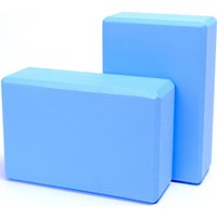 Блок для йоги AMETIST 2037636475931 (2шт, синий)