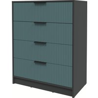 Комод Интерлиния Концепт Лайн КТ-К80 (антрацит/верде)