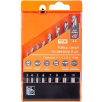 Набор сверл TDM Electric Рубин SQ1093-0101