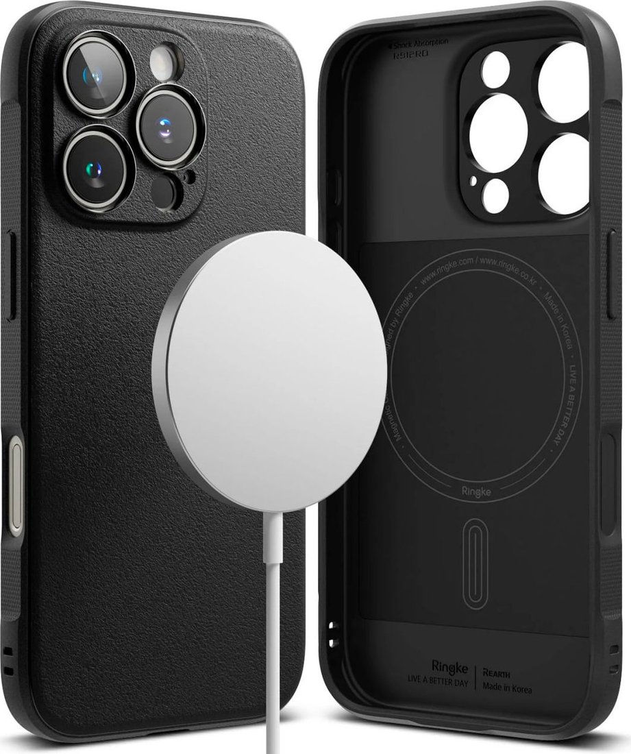 

Чехол для телефона Ringke Onyx Magnetic Magsafe для iPhone 16 Pro Black