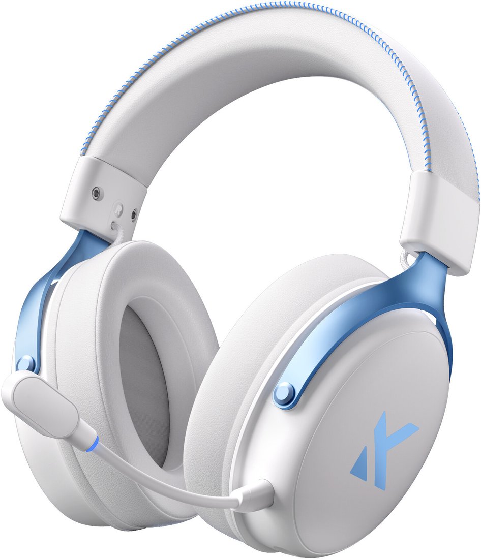 Наушники MCHOSE V9 Pro (белый/синий)