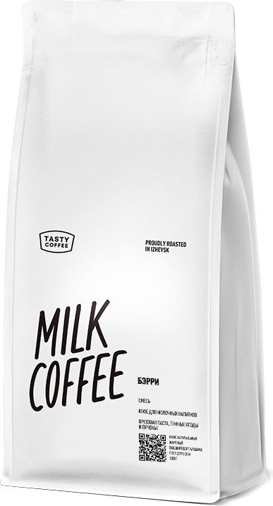 

Кофе Tasty coffee Бэрри в зернах 1 кг