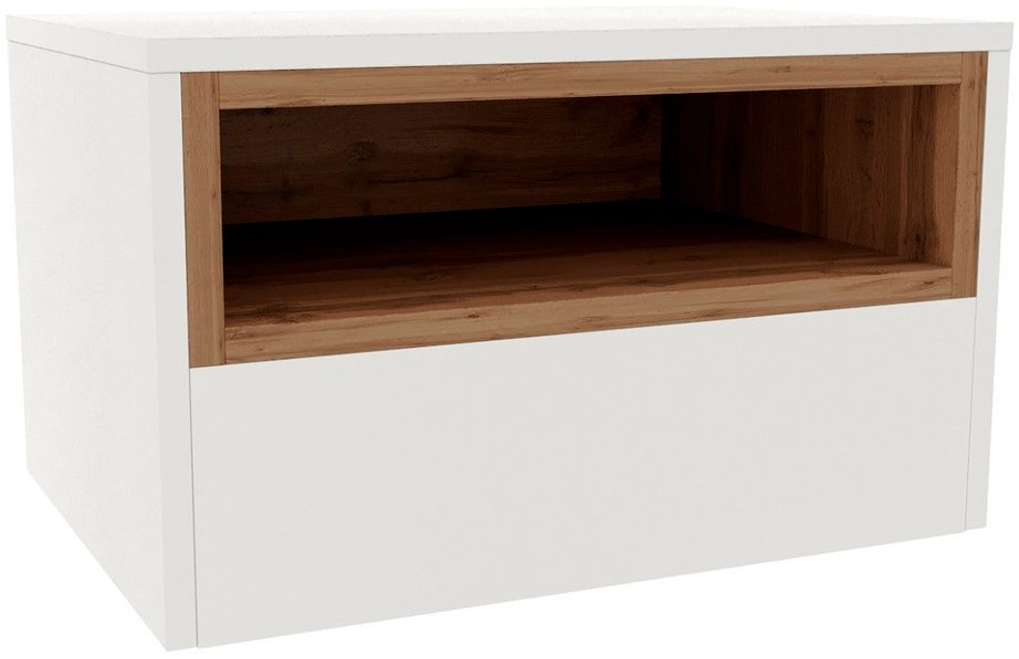 

Тумба Doma Лотос TB01 (белый/дуб крафт)