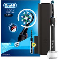 Электрическая зубная щетка Oral-B Pro 2 2500 Cross Action D501.513.2X Design Edition (черный)