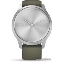 Гибридные умные часы Garmin Vivomove Style (серебристый/зеленый)