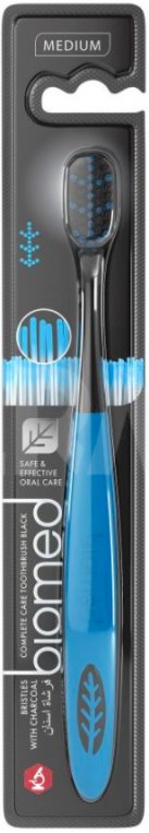 

Зубная щетка biomed Black с древесным углем (1 шт)
