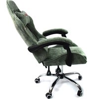 Игровое (геймерское) кресло Calviano Asti Ultimato (green fabric)