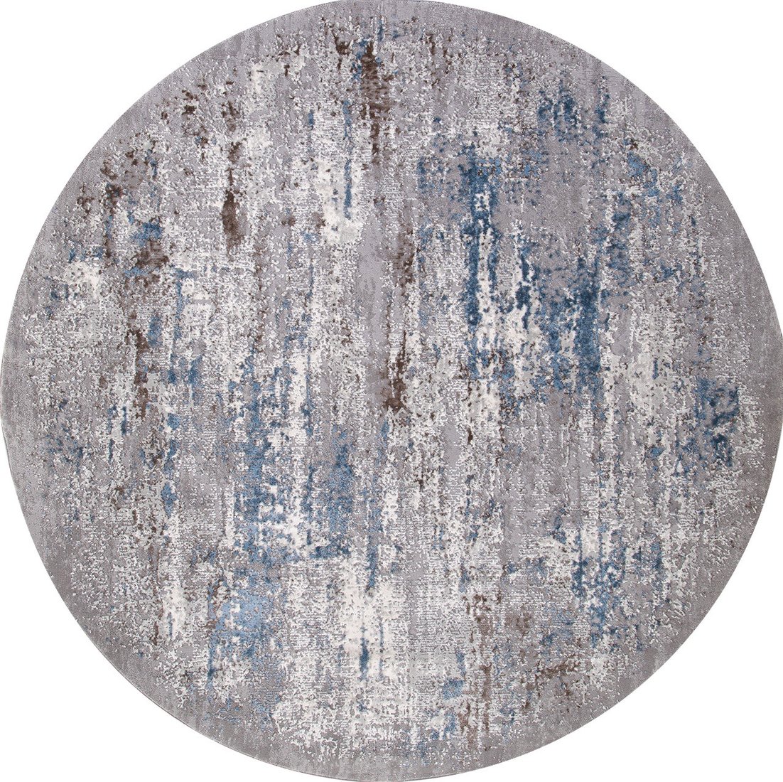 Ковер для жилой комнаты Karmen Hali Armina 03856A-DAIRE-BLUE-BLUE (2х2)