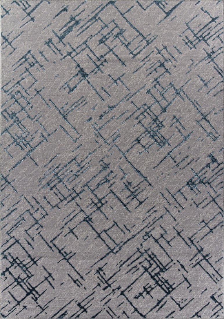 Ковер для жилой комнаты Merinos Liman F164-STAN-GRAY-D.BLUE (2x4)