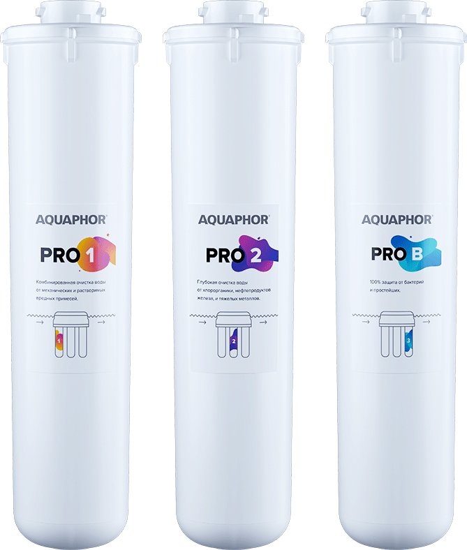 

Комплект картриджей АКВАФОР для ECO Pro