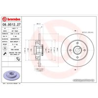  Brembo 08951227