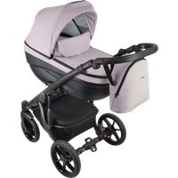 Универсальная коляска Bexa Ideal Eco IE 07(2 в 1, черный/пудра кожа)