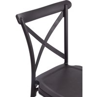 Стул TetChair Cross PL24 (05 черный)