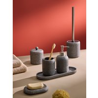 Стакан для зубной щетки и пасты Bergenson Bjorn Loup BB0001027 (графитовый)