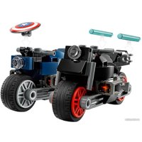 Конструктор LEGO Marvel Super Heroes 76260 Черная вдова и Капитан Америка на мотоциклах