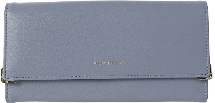 

Кошелек Miniso 8809 (серый)
