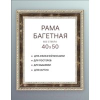 Фоторамка Декарт 40x50 8Л2873 (бежевый с золотом)