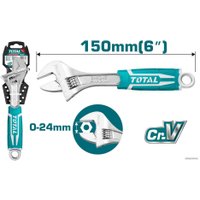 Ключ разводной Total THT101066