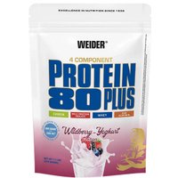 Протеин сывороточный (изолят) Weider Protein 80+ (лесные ягоды/йогурт, 500 г)