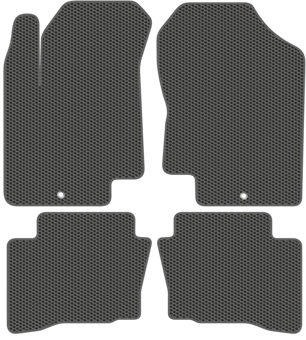 

Комплект ковриков для авто Alicosta Hyundai i20 (хэтчбек 5 дв / PB) 2008 - 2012 (серый)