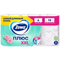 Туалетная бумага Zewa Плюс XXL 2 слоя (6 рулонов)