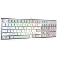 Клавиатура A4Tech Fstyler FS100 Neon (серебристый/серый)