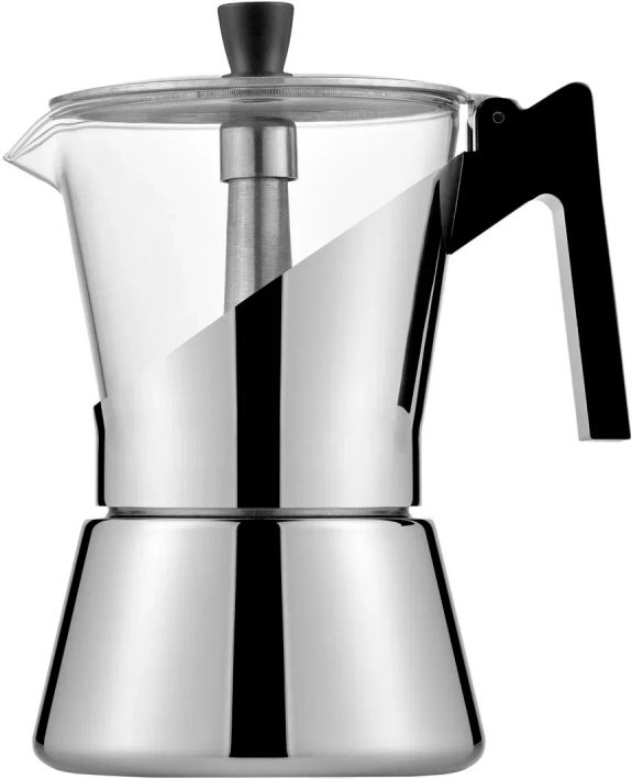 

Гейзерная кофеварка Italco Cristallo Induction 255600