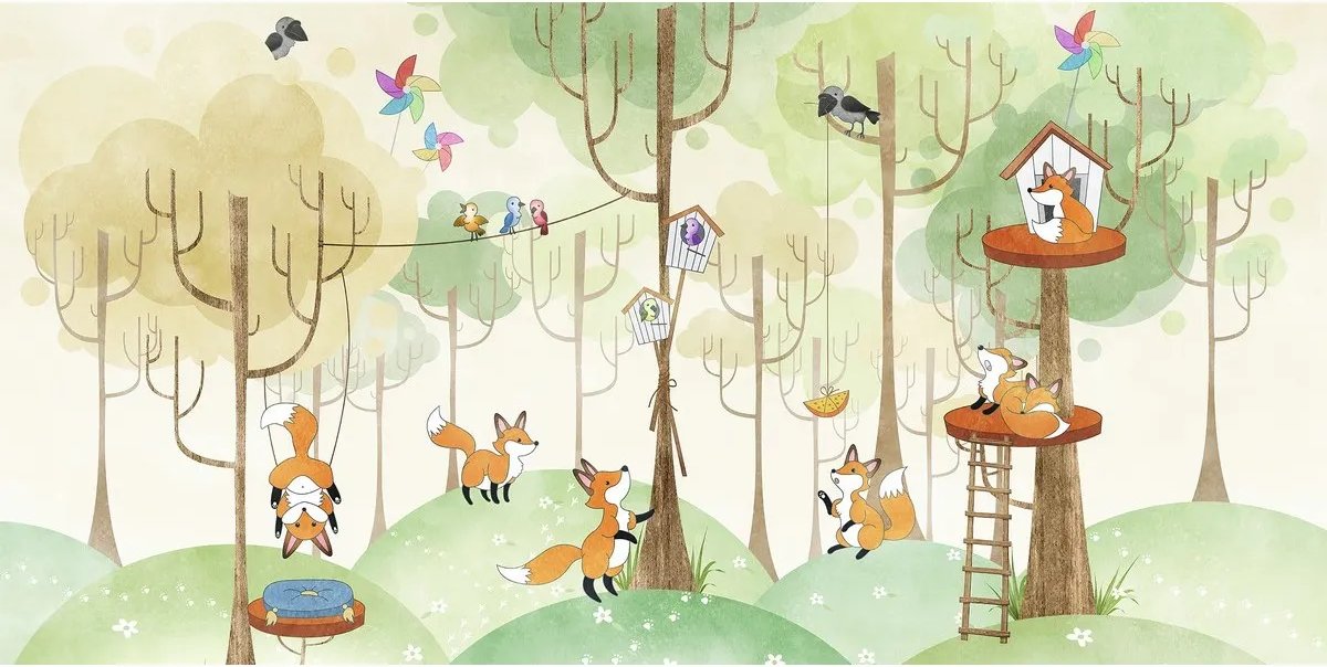 

Фотообои Citydecor Детская 473 (300x150см)