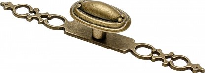 

Ручка мебельная Lemax WP1146AB (античная бронза)