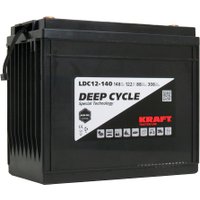 Тяговый аккумулятор KRAFT 12V-148Ah(C20) L+ (148 А·ч)