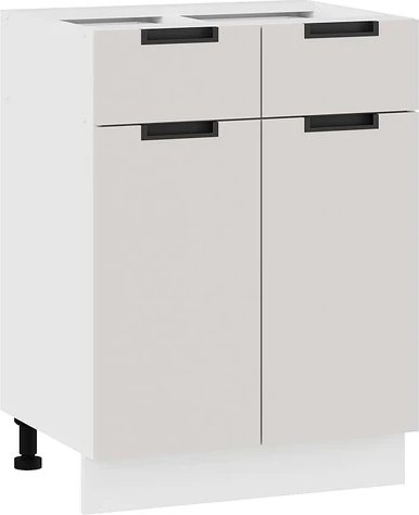 

Шкаф напольный Трия Гренада 1Н6Я1 (белый/холст мокко)