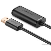 Кабель Ugreen US121 10319 USB Type-A - USB Type-A (5 м, черный)