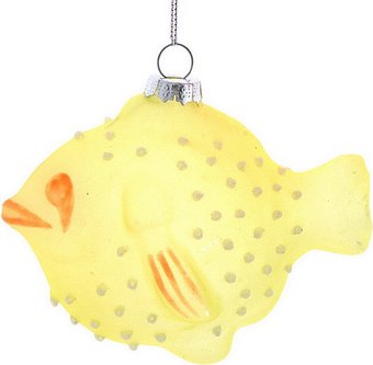 Елочная игрушка Kurt S. Adler Christmas 2025 Светящаяся Рыба D4658_1