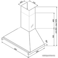 Кухонная вытяжка Smeg KD90HNE