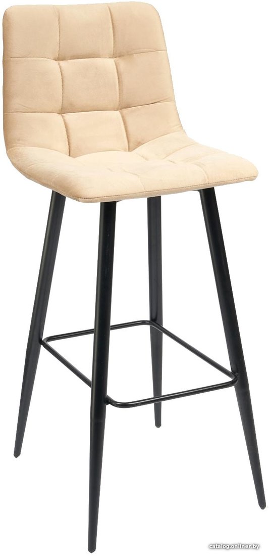 Стул TetChair Chilly mod.7095б (бежевый barkhat 5/черный)