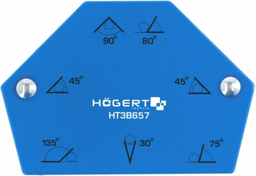 

Уголок магнитный Hoegert Technik Для сварочных работ Шестигранный HT3B657 (11.5кг)