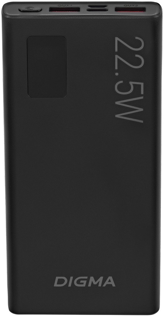 

Внешний аккумулятор Digma DGPF10A 10000mAh (черный)