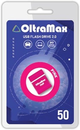 

USB Flash OltraMax 50 32GB (розовый)