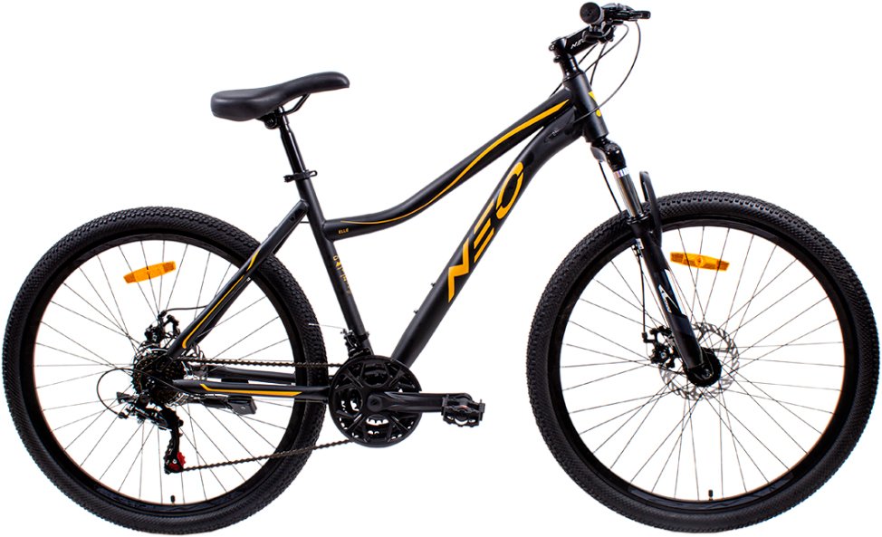 

Велосипед NEO Elle 27.5 р.18 2025 (серый/желтый)