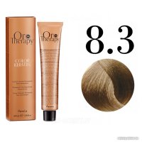 Крем-краска Fanola ORO Therapy Color Keratin 8.3 светло-русый золотистый 100 мл