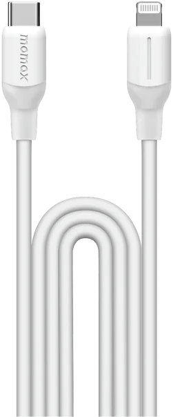

Кабель Momax DL53W1-Link Flow LC USB Type-C - Lightning (1.2 м, белый)