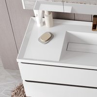 Умывальник Belux Фаворит Ф-850-02 (18, белый матовый) в Лиде