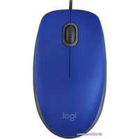 Мышь Logitech M110 Silent (синий)
