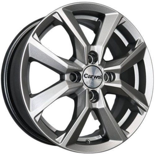 Литые диски Carwel Тахо 15x6" 4х100мм DIA 60.1мм ET 50мм SB